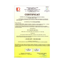Certificate de performanta pentru agregate naturale de balastiera